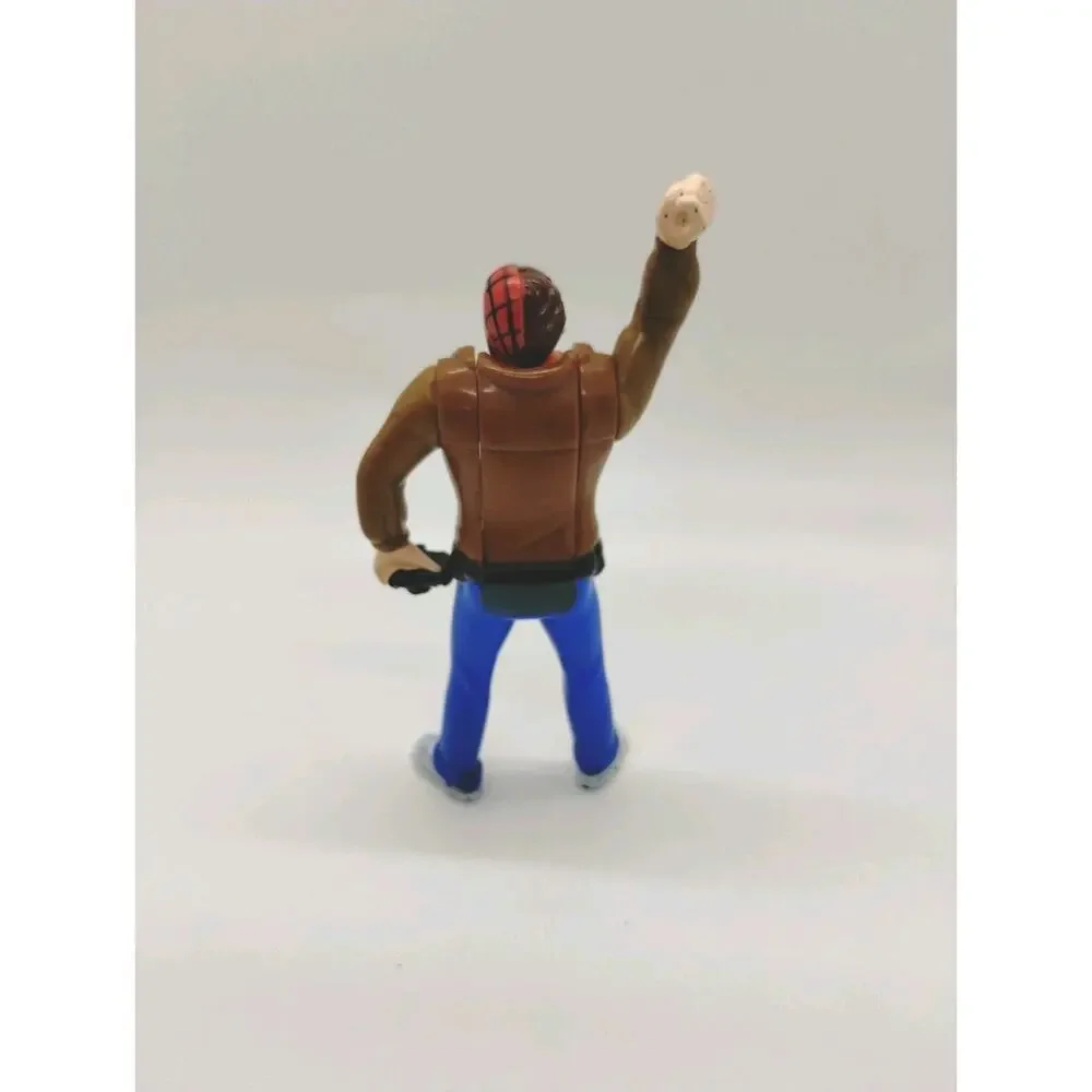 Vintage Peter Parker Transform Flip to Spiderman 1995 Marvel PVC Figure